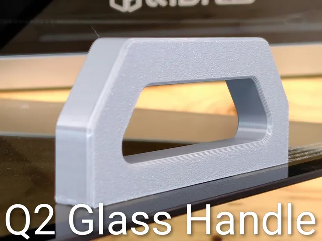 QIDI Q2 Top Glass Handle & Screw cover