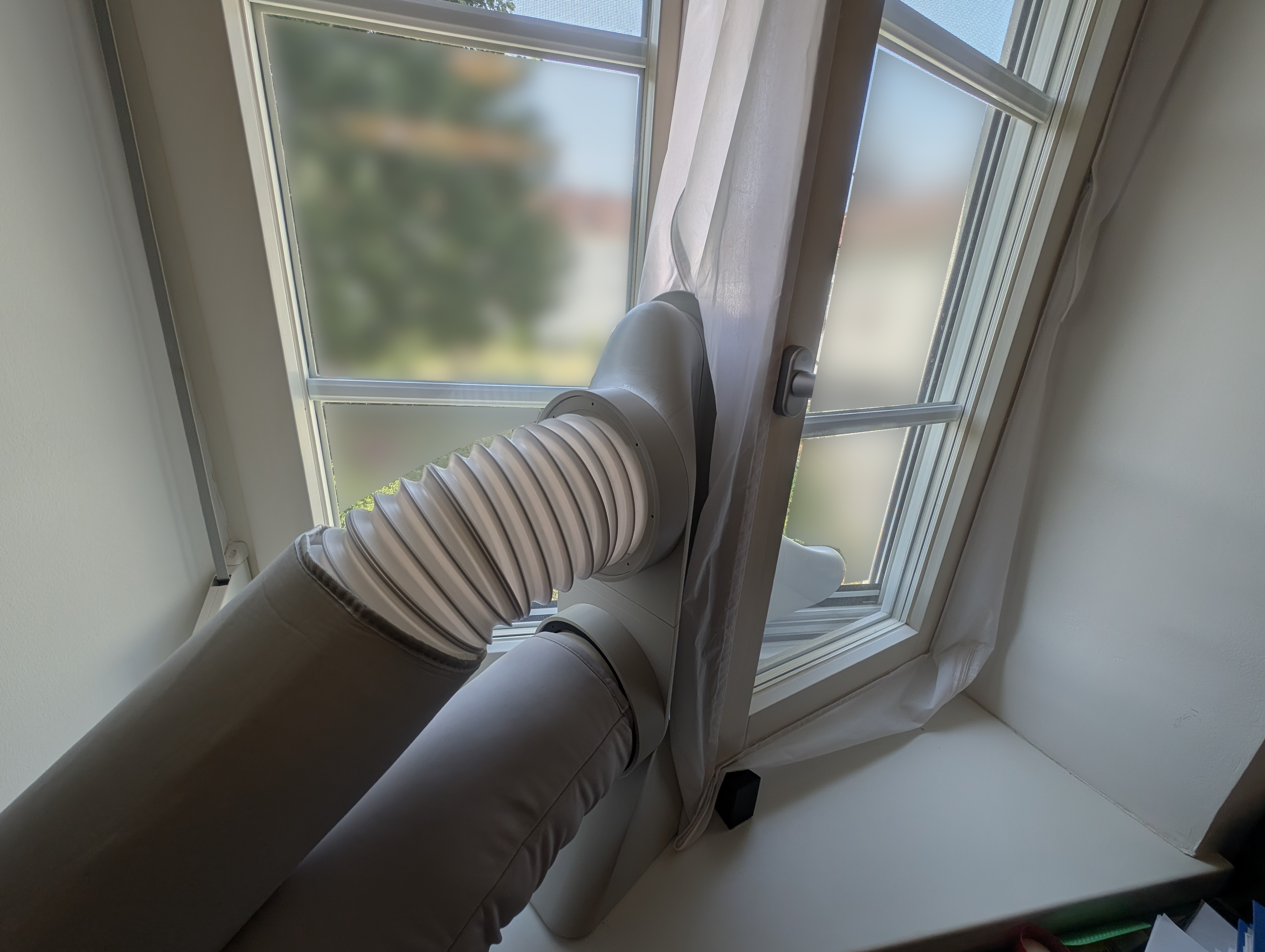 Portable Air Conditioner - Window Dual Hose Exhaust