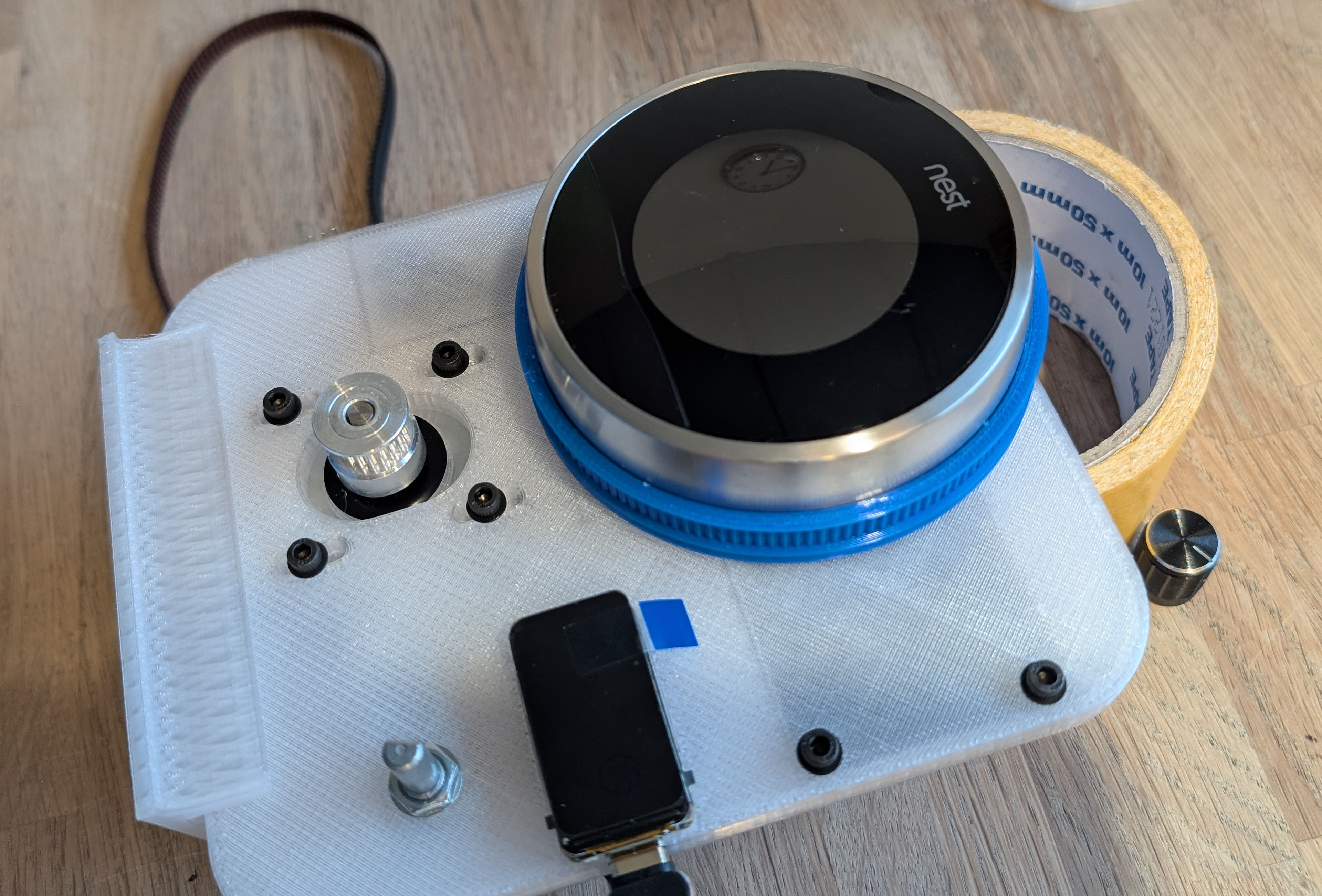 NastyThermostat — 3D printed parts for Nest thermostat Gen2 stepper controller