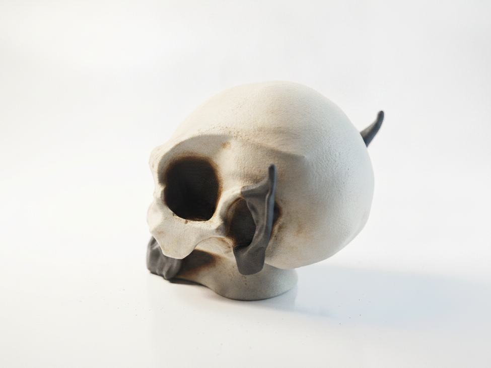 Nosferatu Skull Gothic Horror 3D Printable