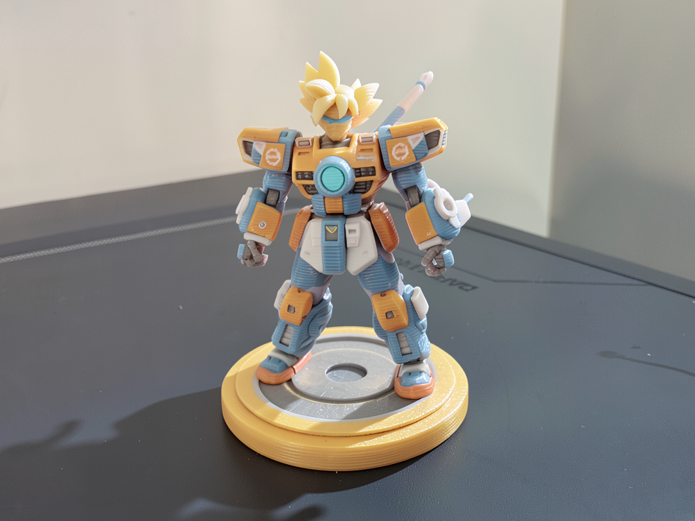Robot Mecha Goku Saiyan Gundam Warrior