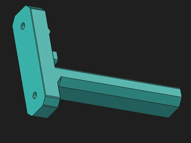 2020 Extrusion Mounted Spool Roller (608 bearings) (no Voron panel cutout)
