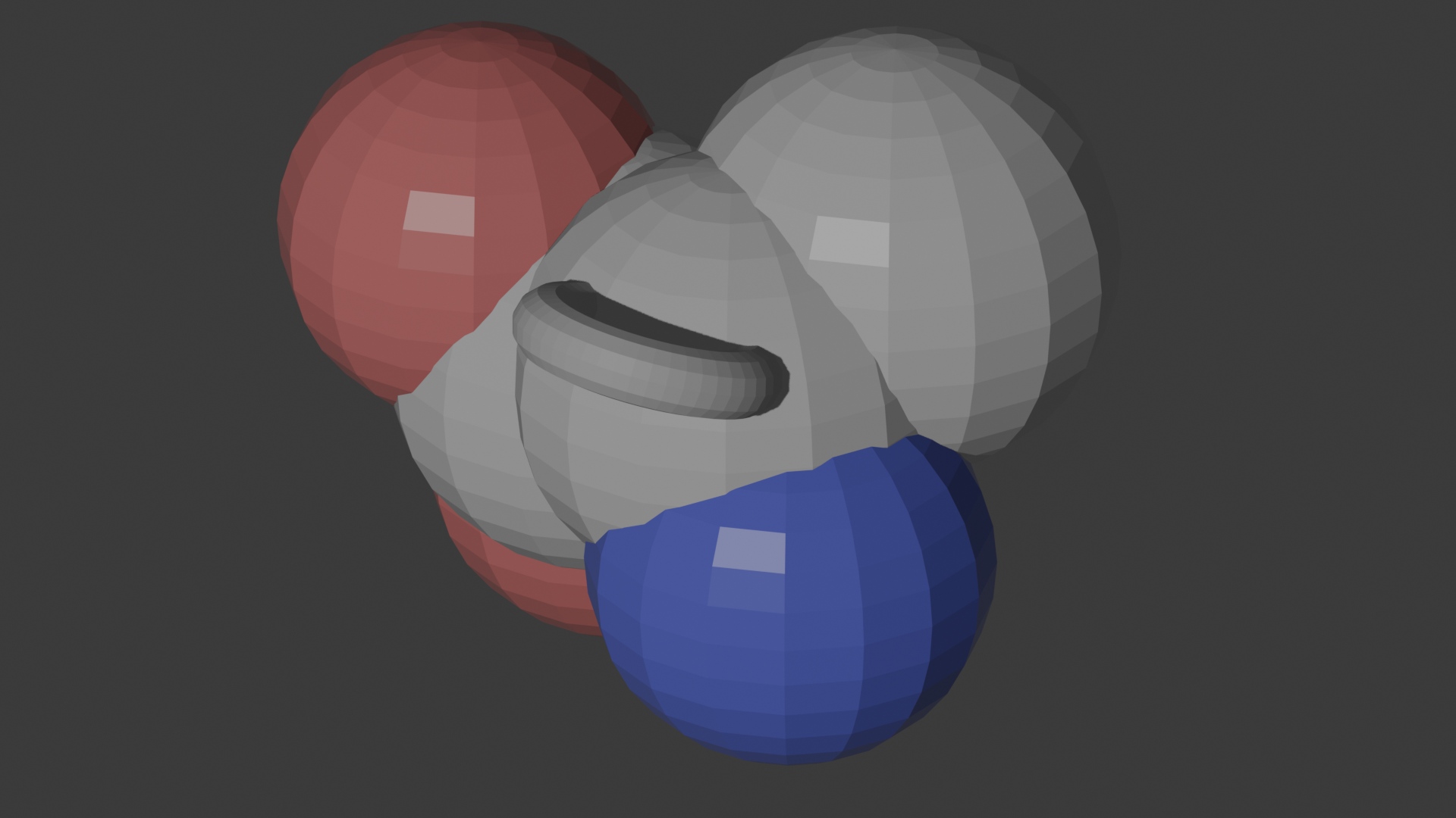 Alanine Molecule Keychain