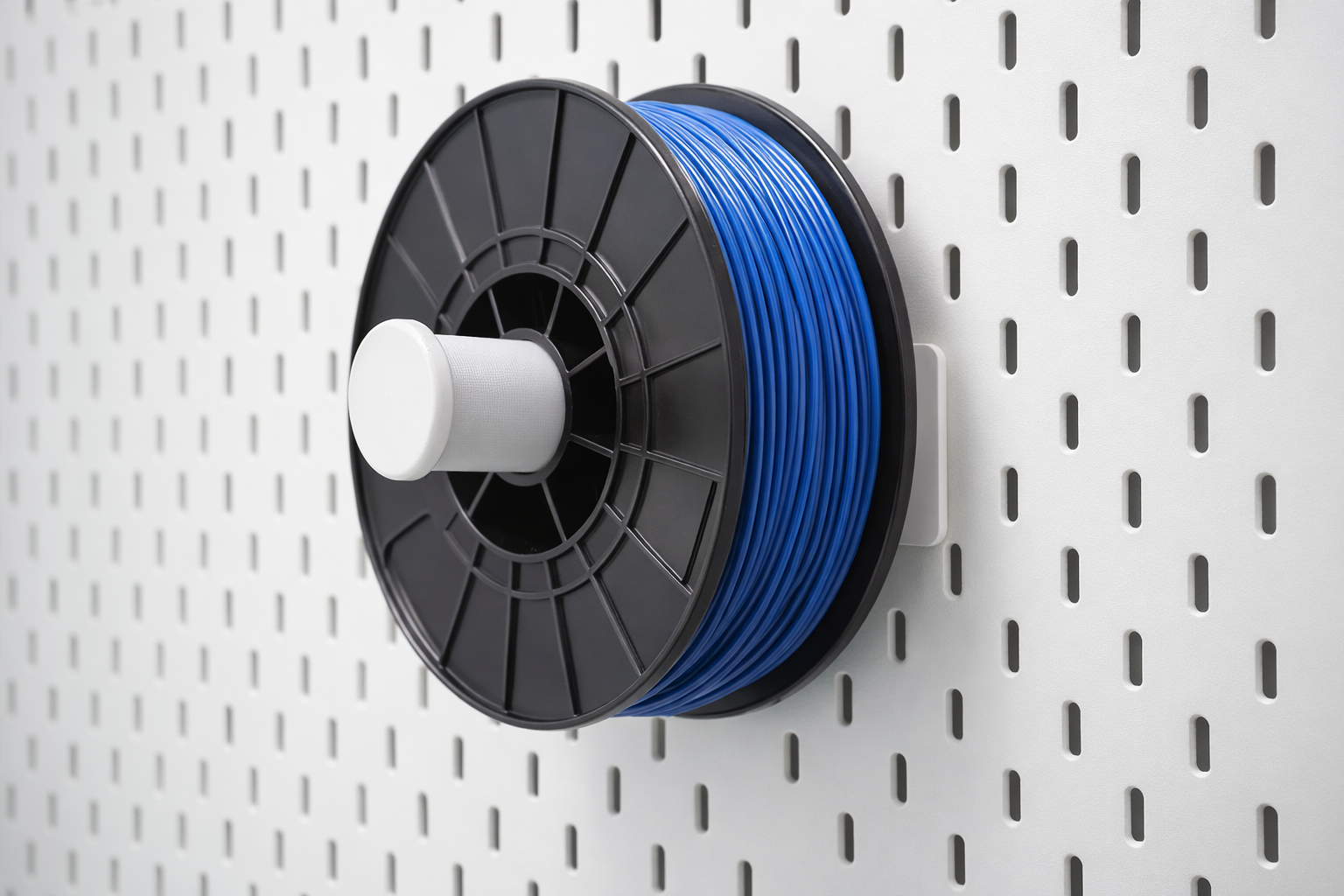 SKÅDIS Universal Halter – Stabiler Wandhaken für Filament & Zubehör 3D model by AlphaPrint