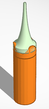 modified nerf bullet super cool!!!