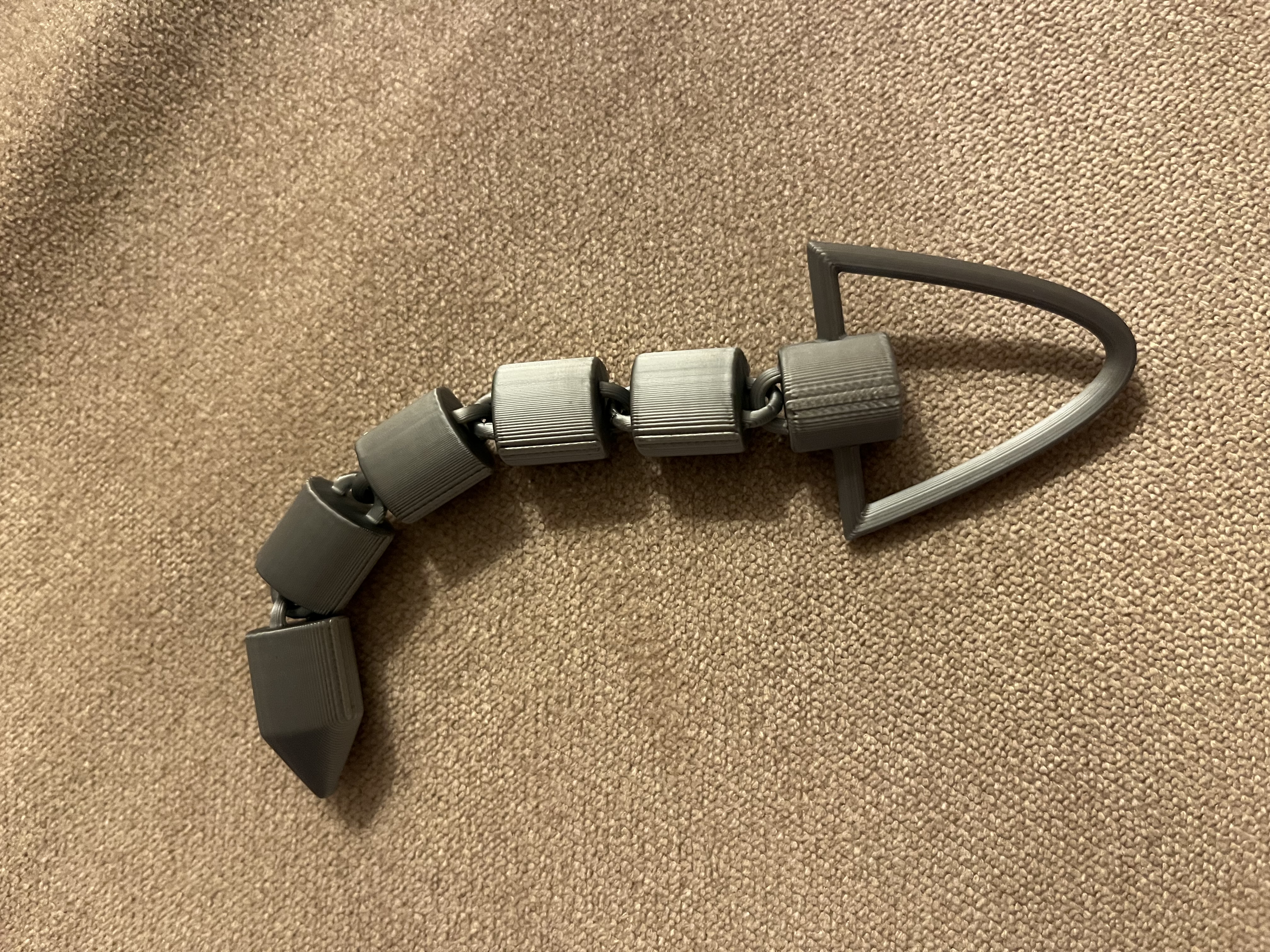 Flexi Arrow Keychain