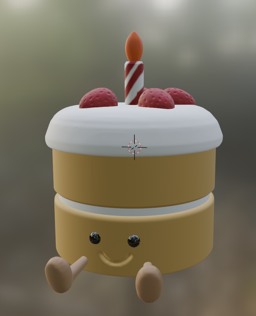Cute Cake Jelly Cat Figure