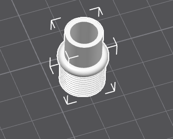 11.5 to 14.1mm ccw (M) thread adapter