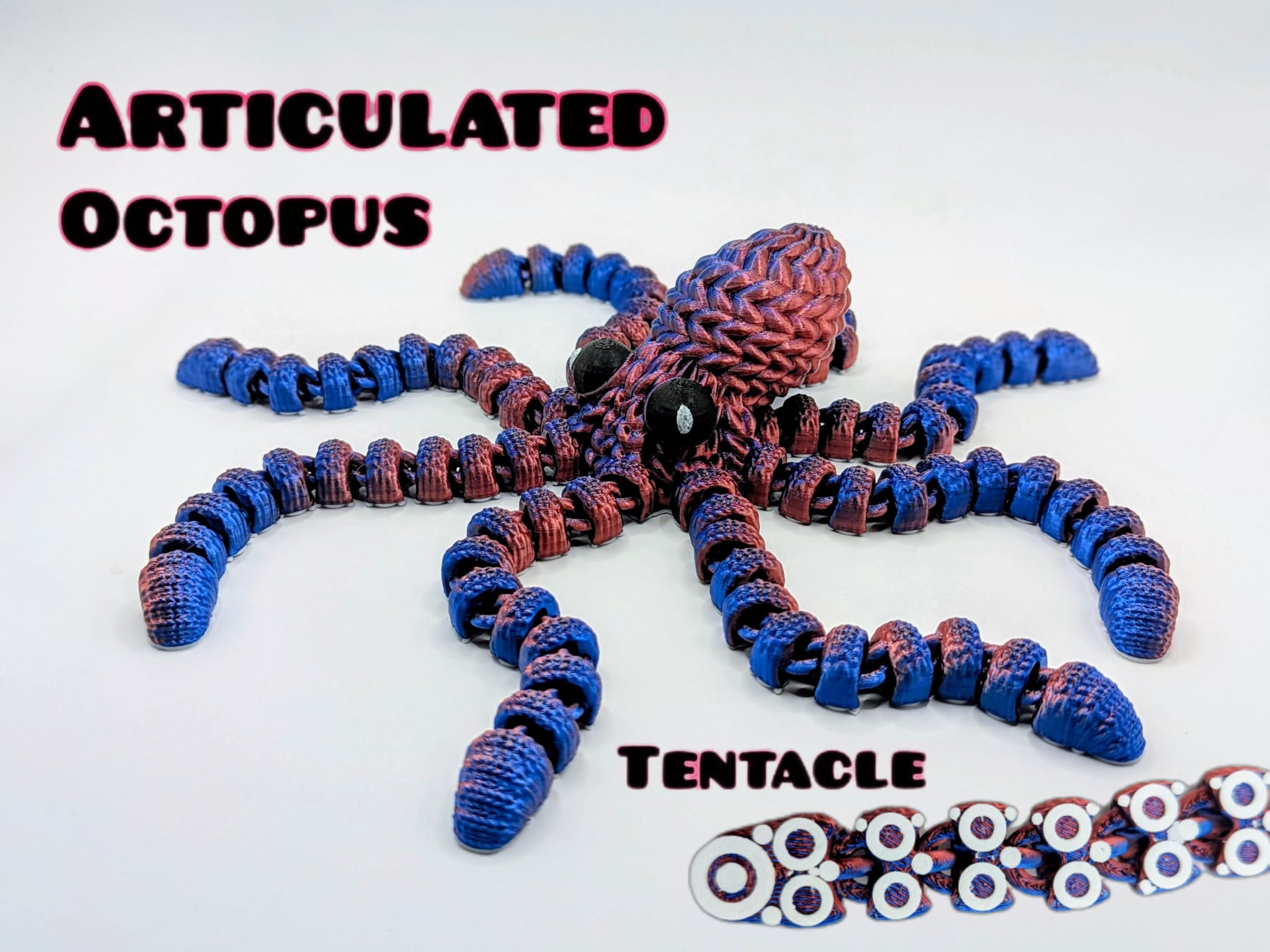 Articulated Octopus-Print in Place