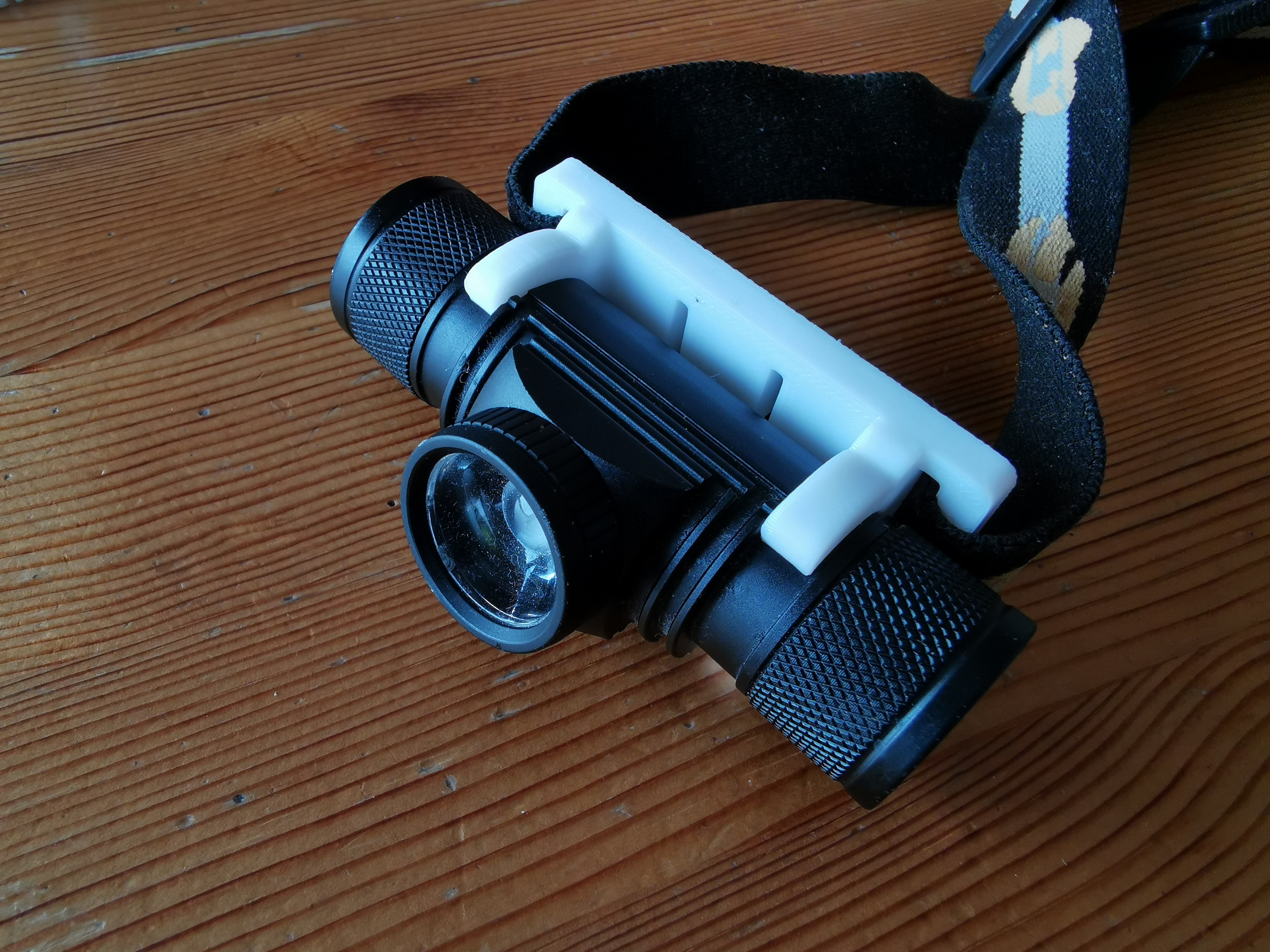 Headlamp holder replacement led lamp
