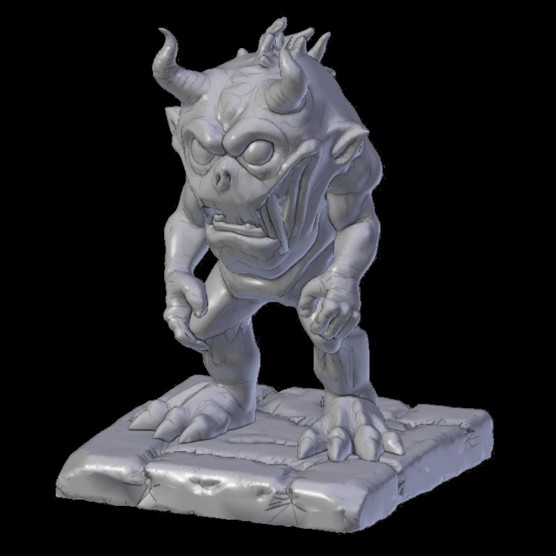 DND NPC Monster Guard FDMprinting nosupport ttrpg