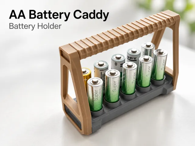 AA Battery Caddy | Battery Holder