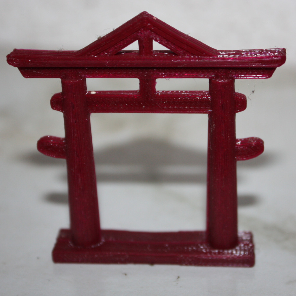 Diorama DND Wargame Japan Garden Entrance Gate Nosupport
