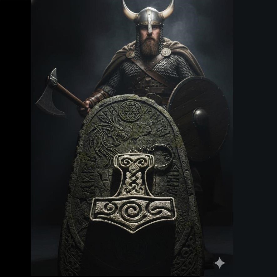 LLAVERO "MJOLNIR (MARTILLO DE THOR)"