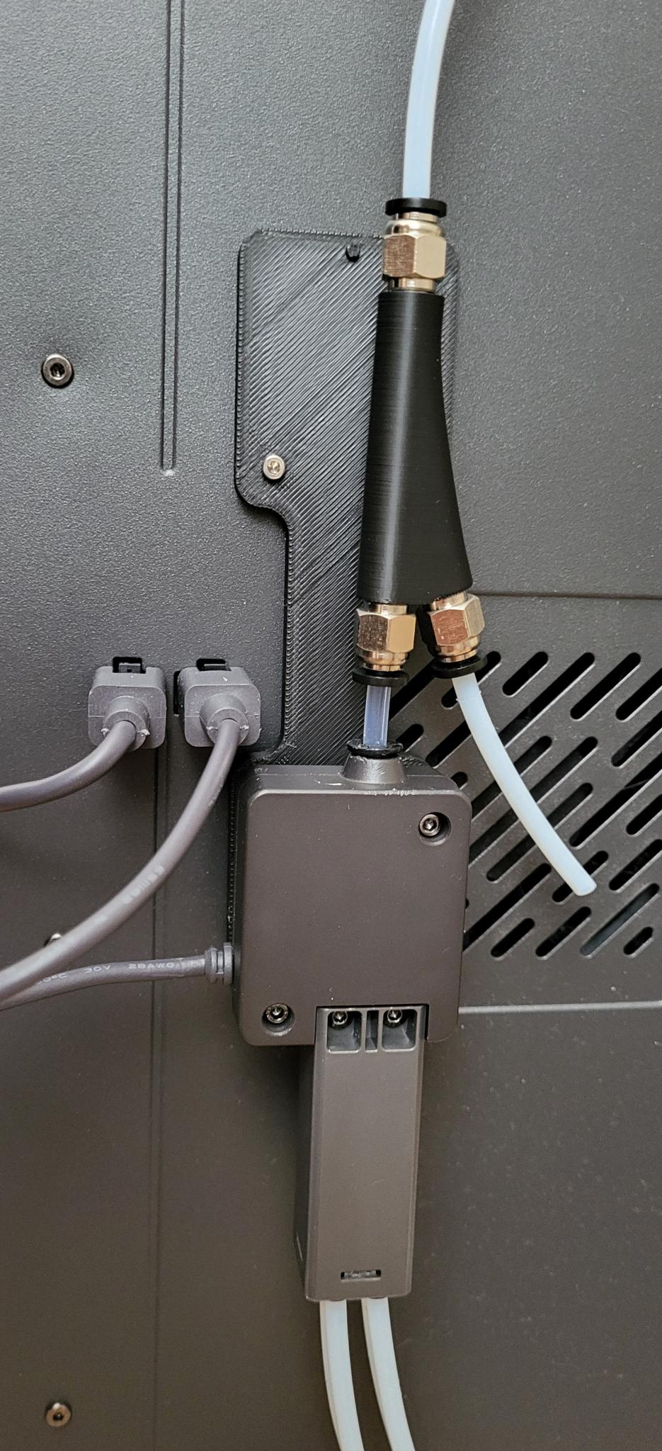 Kobra S1 Optimized Filament Sensor Relocator Bracket with Rotatable Y-Joiner