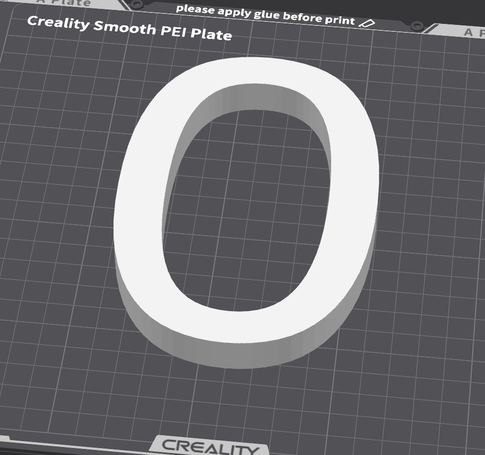 Classic 3D Printable Letters and Numbers