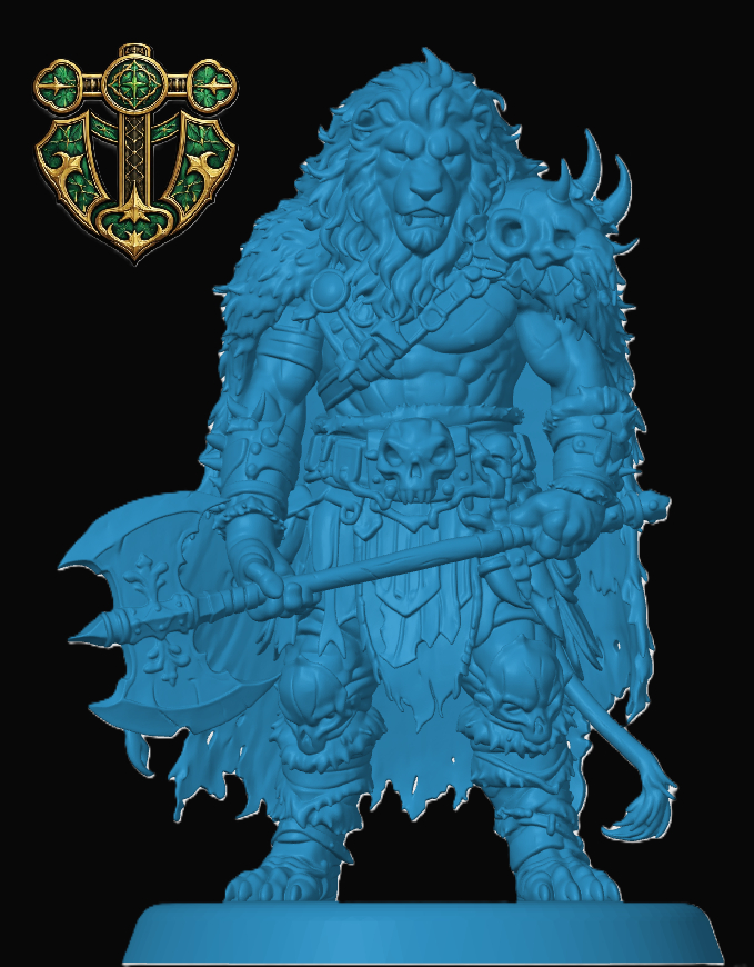 Leonin Barbarian