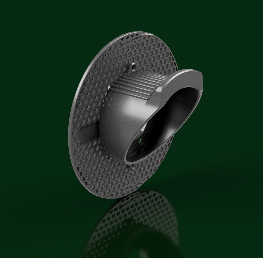 Headphone Hook Prusament Spool Upcycle 3D model
