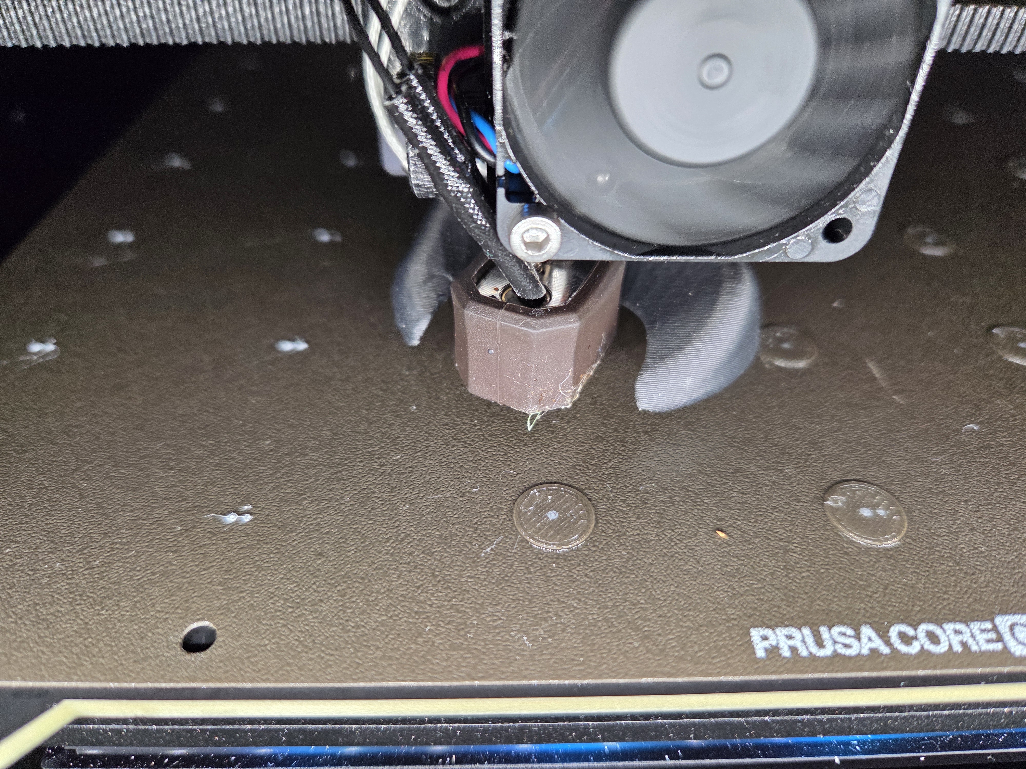 Core One TPU dot build plate cleaner