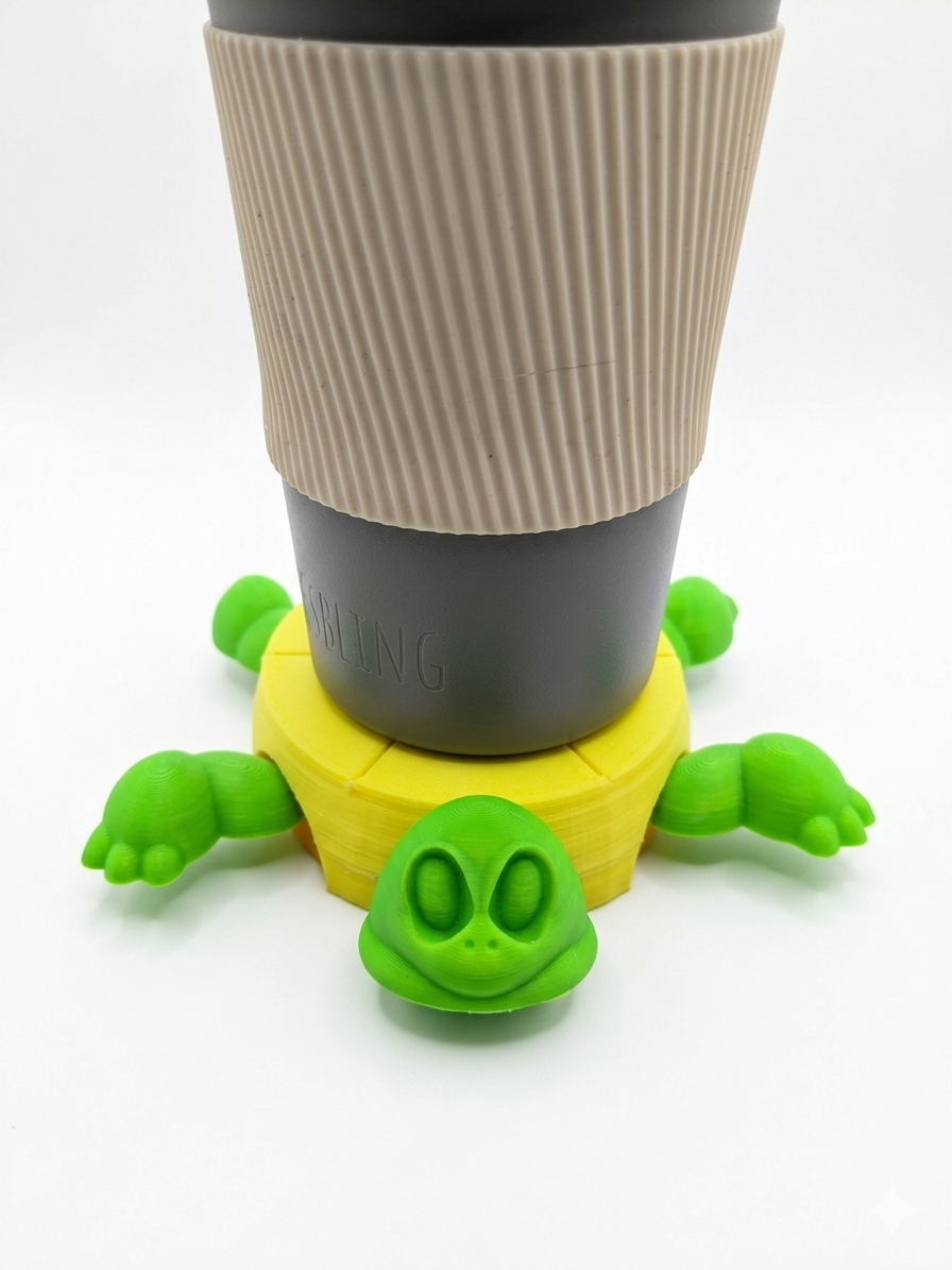 Miniatura 7 do modelo 3D Turtle Coaster with moving limbs