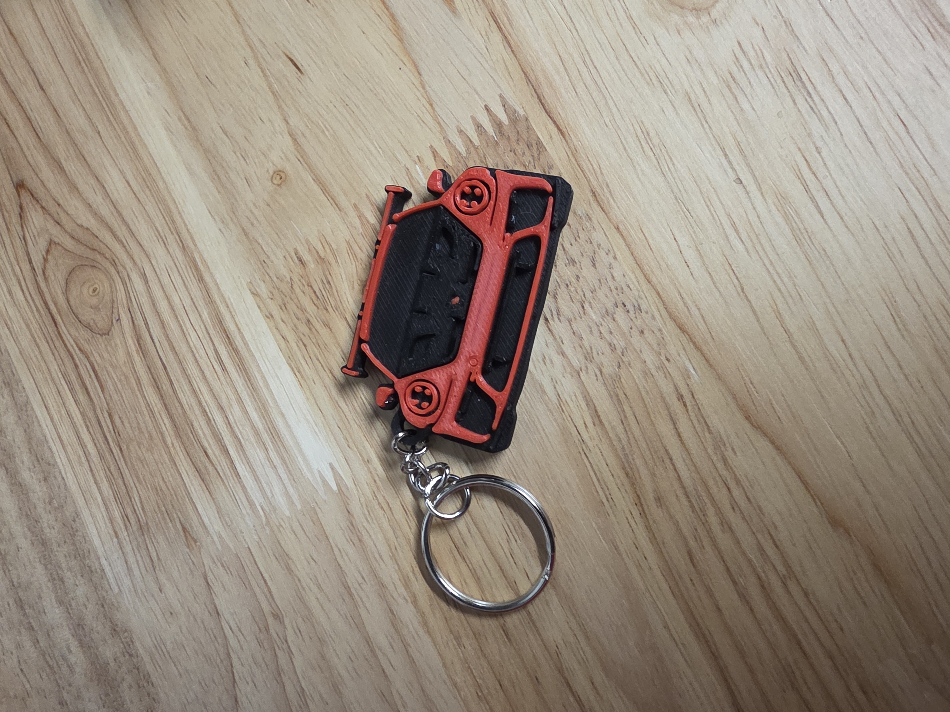 Porsche 911 (992) GT3 RS Inspired Keychain