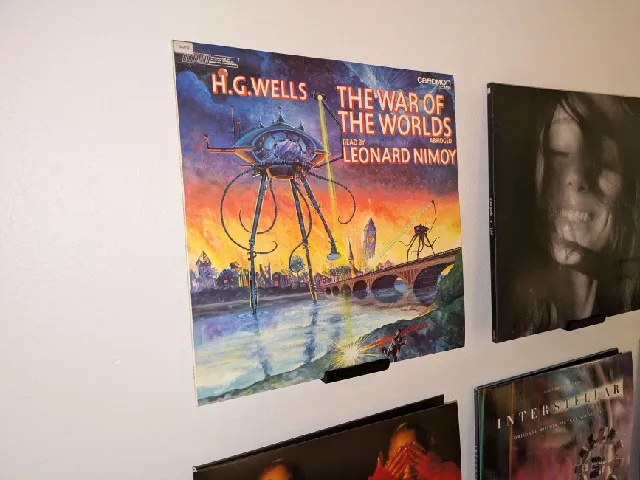 Vinyl/Record Wall Mount - Jwidess Remix