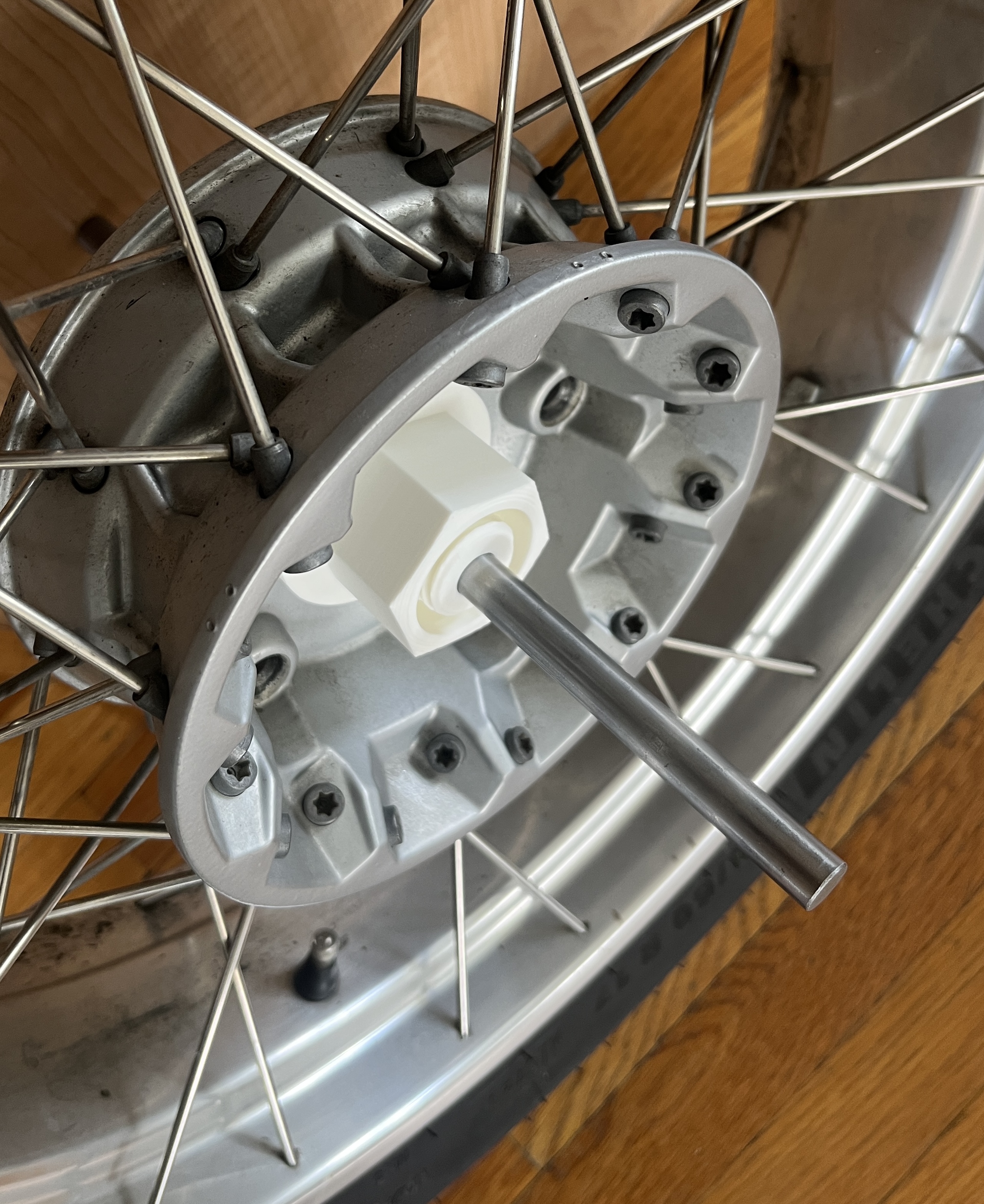 BMW Motorrad Motorcycle Rear Wheel Balancing Insert R1200