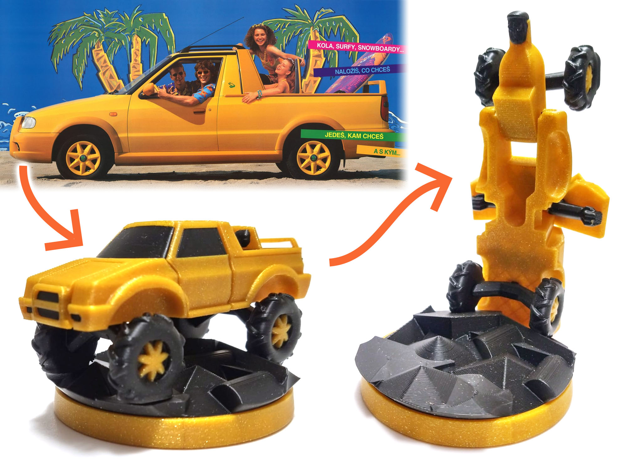 Crash Derby Transformer: Škoda Fun → Josef Průša