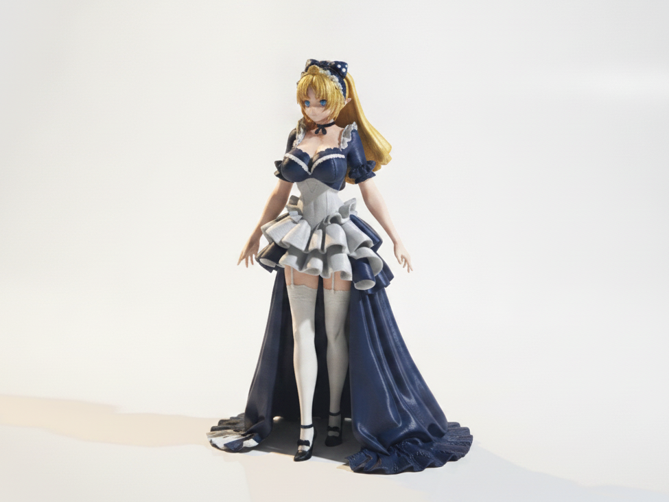 Bride Figurine Wedding Female 3D Printable
