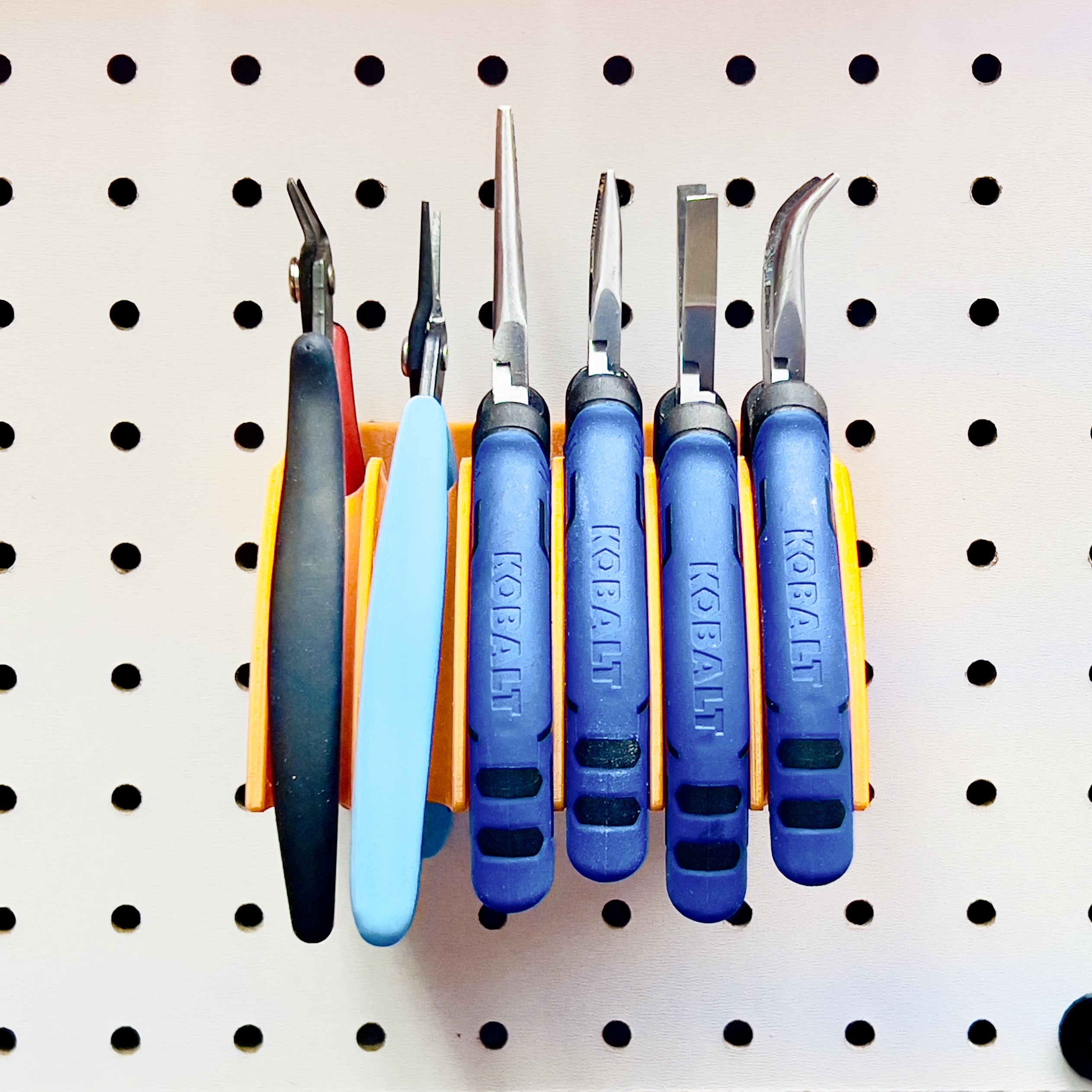 Mini Pliers Pegboard Holder for 1" pegboard