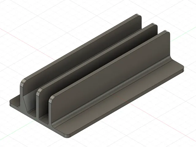 Dual Vertical Laptop Stand for MacBook Pro 14" and ThinkPad T14