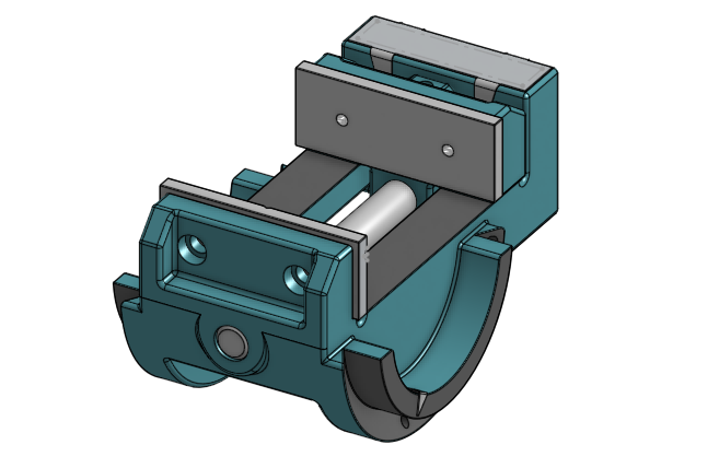 Miniatura 2 do modelo 3D Angle adjustable bench vice