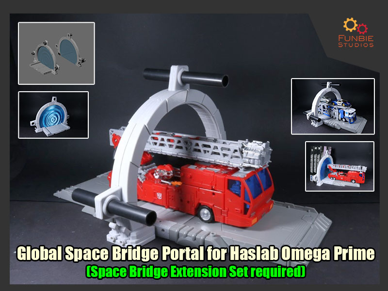 Global Space Bridge Portal for Transformers Haslab Omega Prime