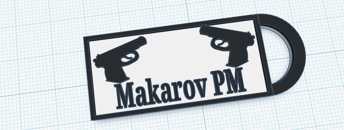Makarov Keychain