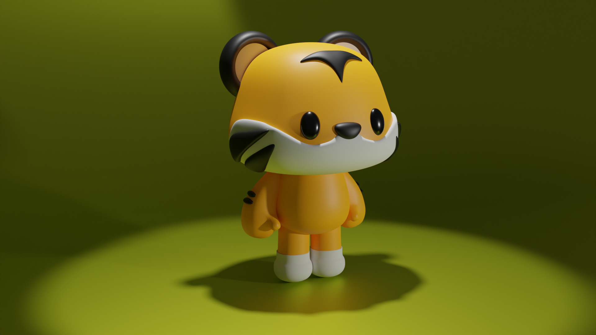 TIGER MASCOT FIGURE/ TIGRE MASCOTA FIGURA/ TIGER KEYCHAIN