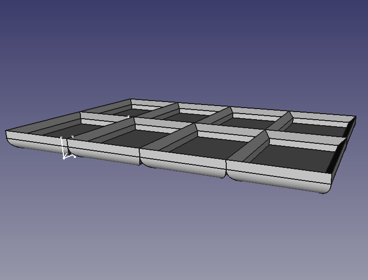 Parameterizable Tray Grid