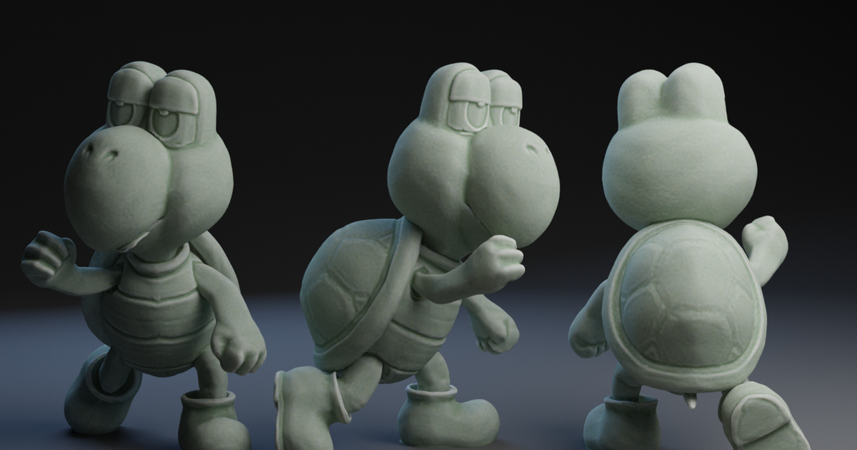 Koopa Troopa by Peter Farell | Download free STL model | Printables.com