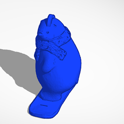 snowboarding bear