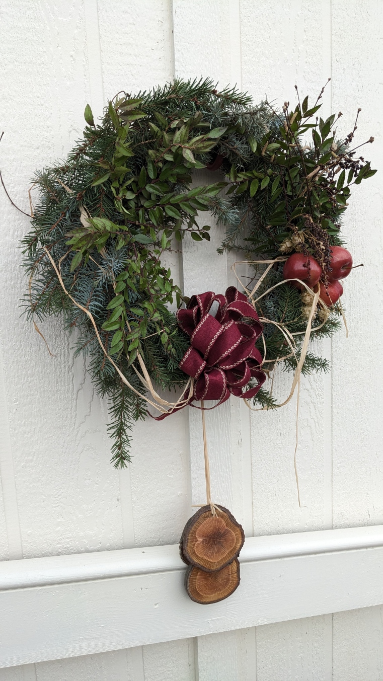 Christmas wreath hanger for the front door. by Henry Download free