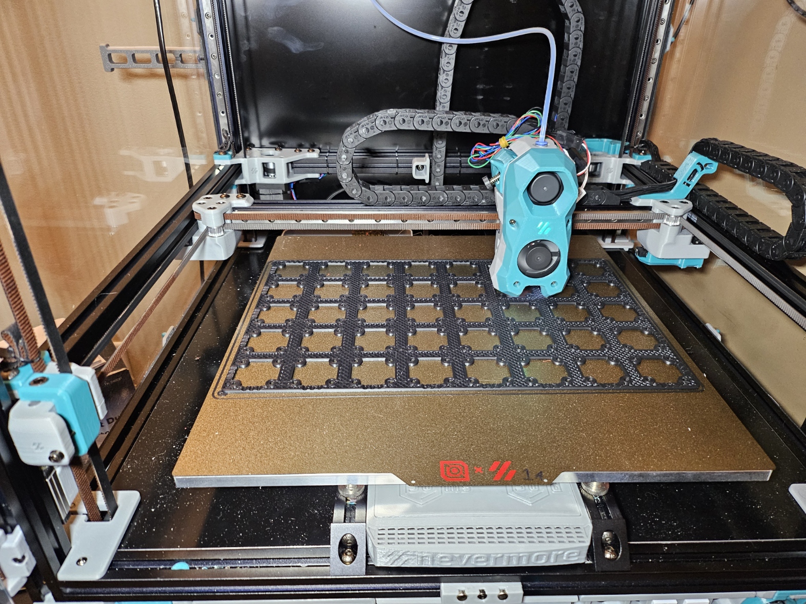 Gridfinity Screw Together Baseplate - Larger STLs 3D model thumbnail