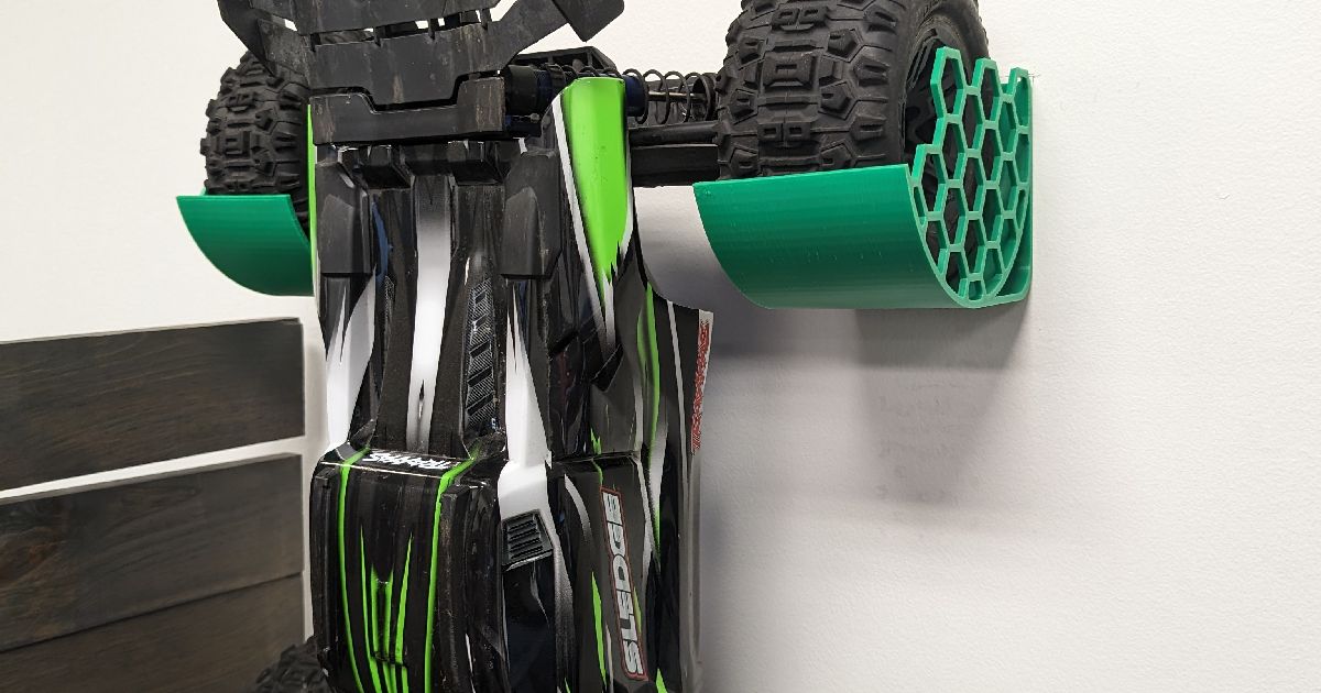 RC Wall Mount by lamorak Download free STL model