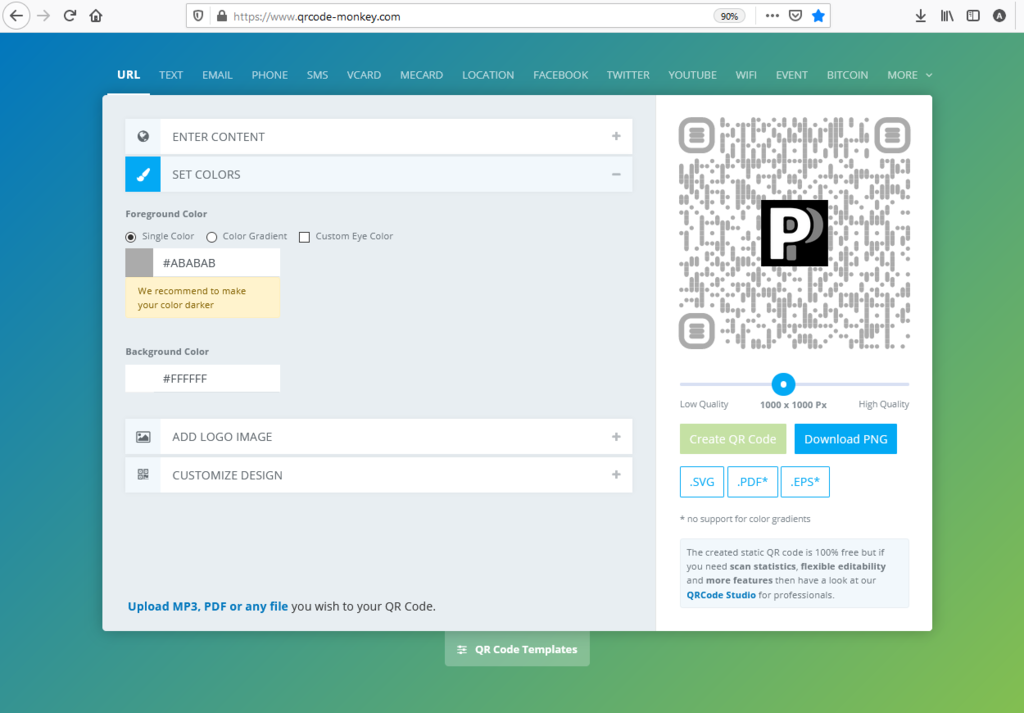 Miniatura 13 do modelo 3D Ultimate QR Code
