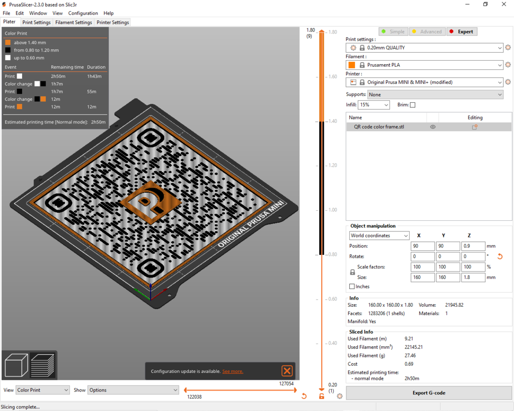 Miniatura 17 do modelo 3D Ultimate QR Code