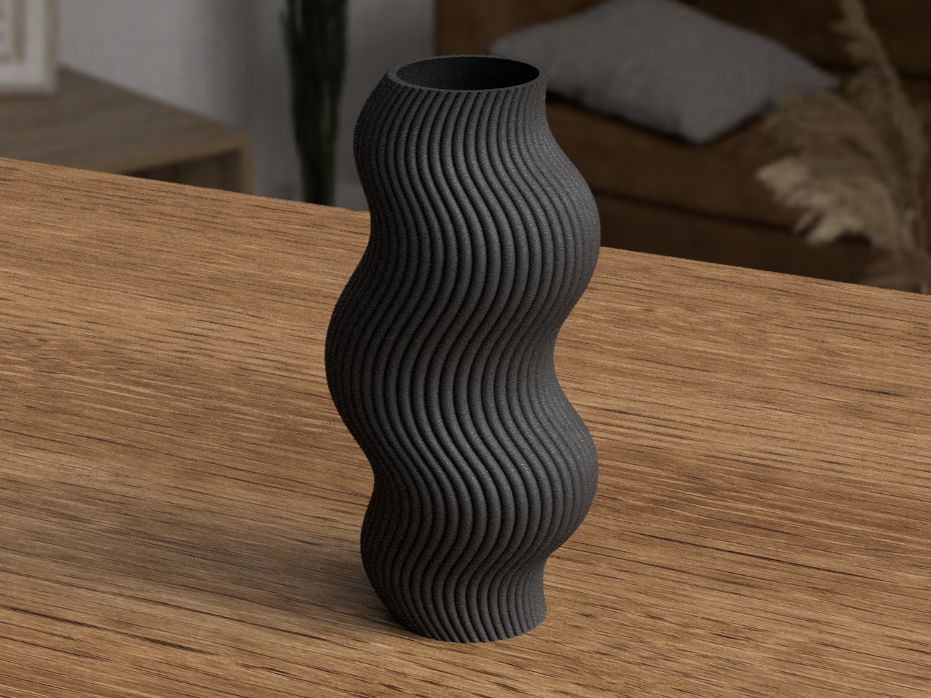 Modern Wavy Vase autorstwa Sabre Dynamics Pobierz darmowy model STL
