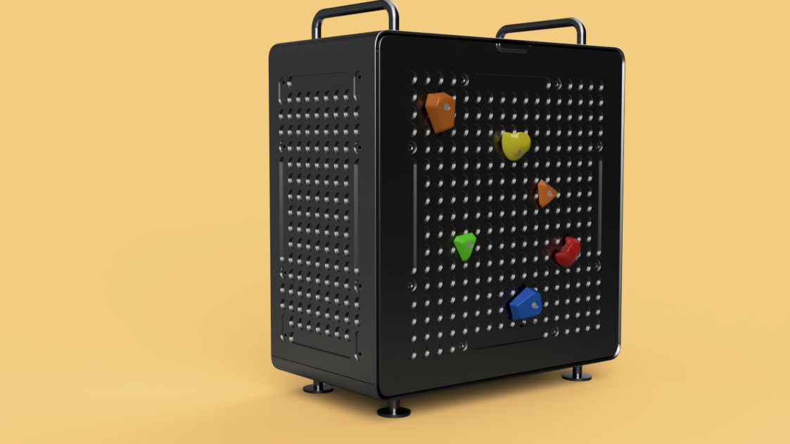 Climbing holds for Qube 540