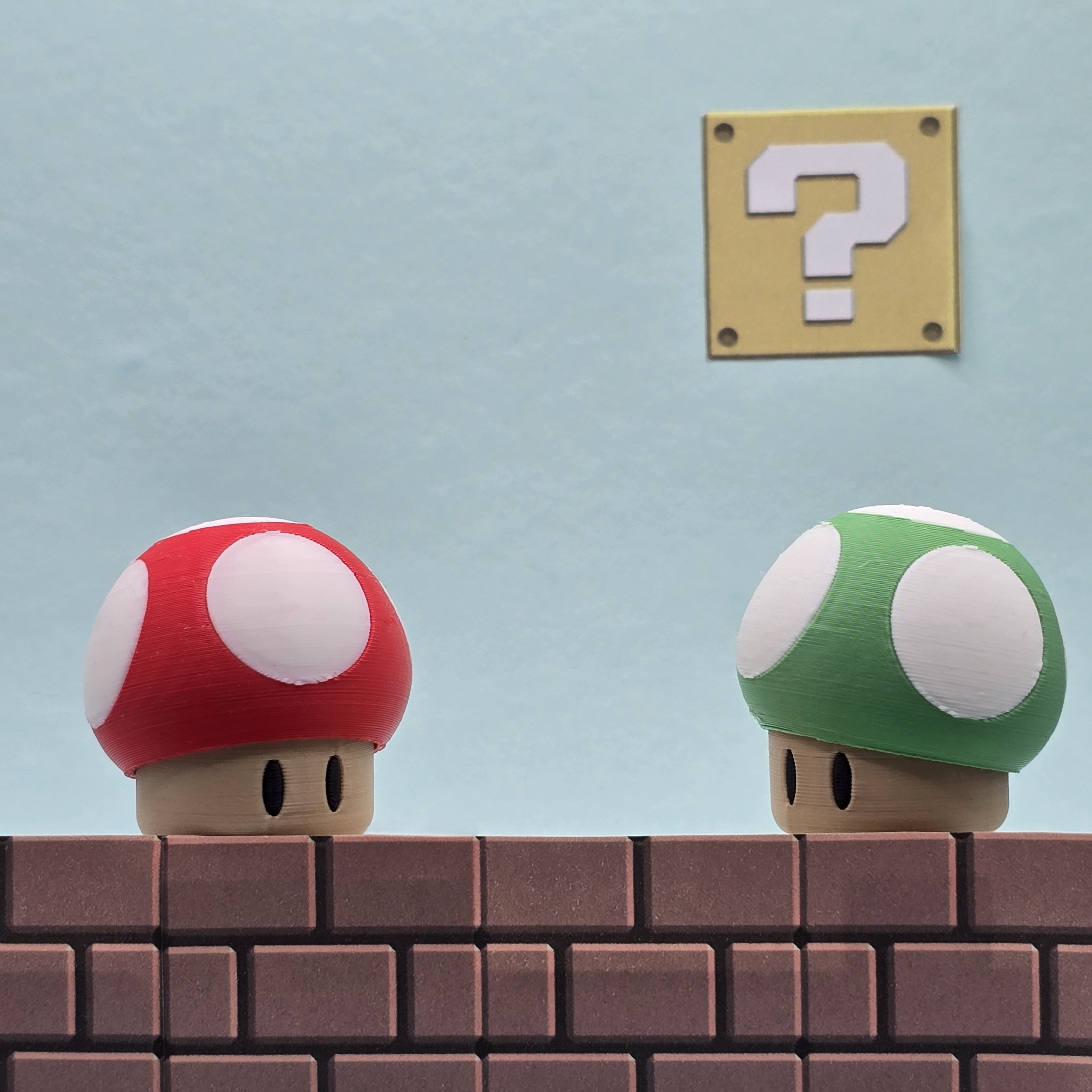 Mario Mushroom Fidget Clicker