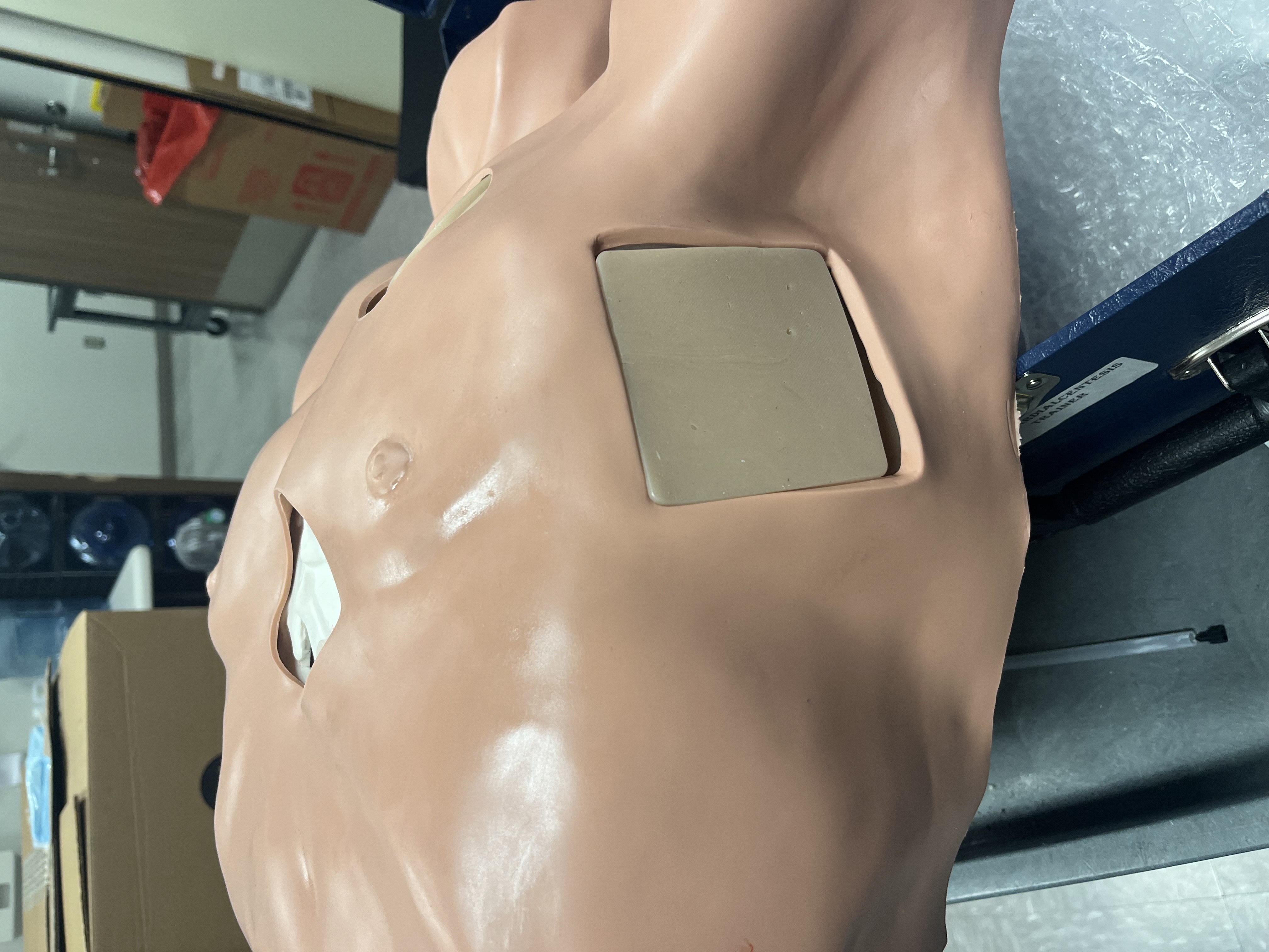 Life/Form Chest Tube External Skin Positive + Negative