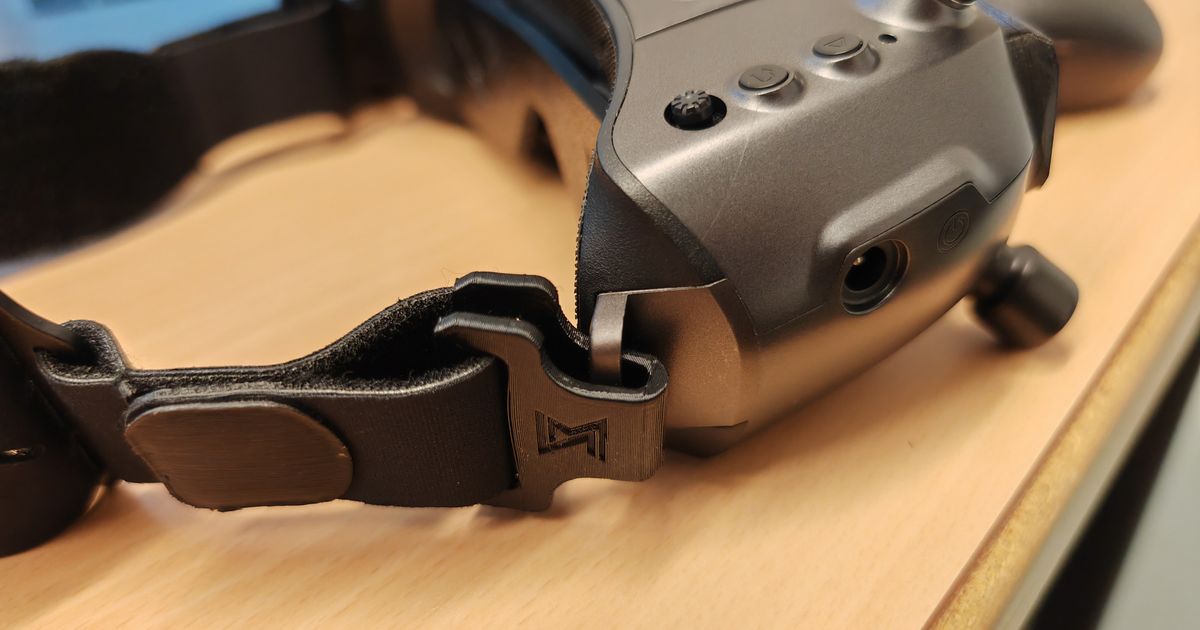 walksnail goggle x battery strap 25mm extender by dg fpv Download