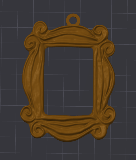 Photo frame friends xmast tree