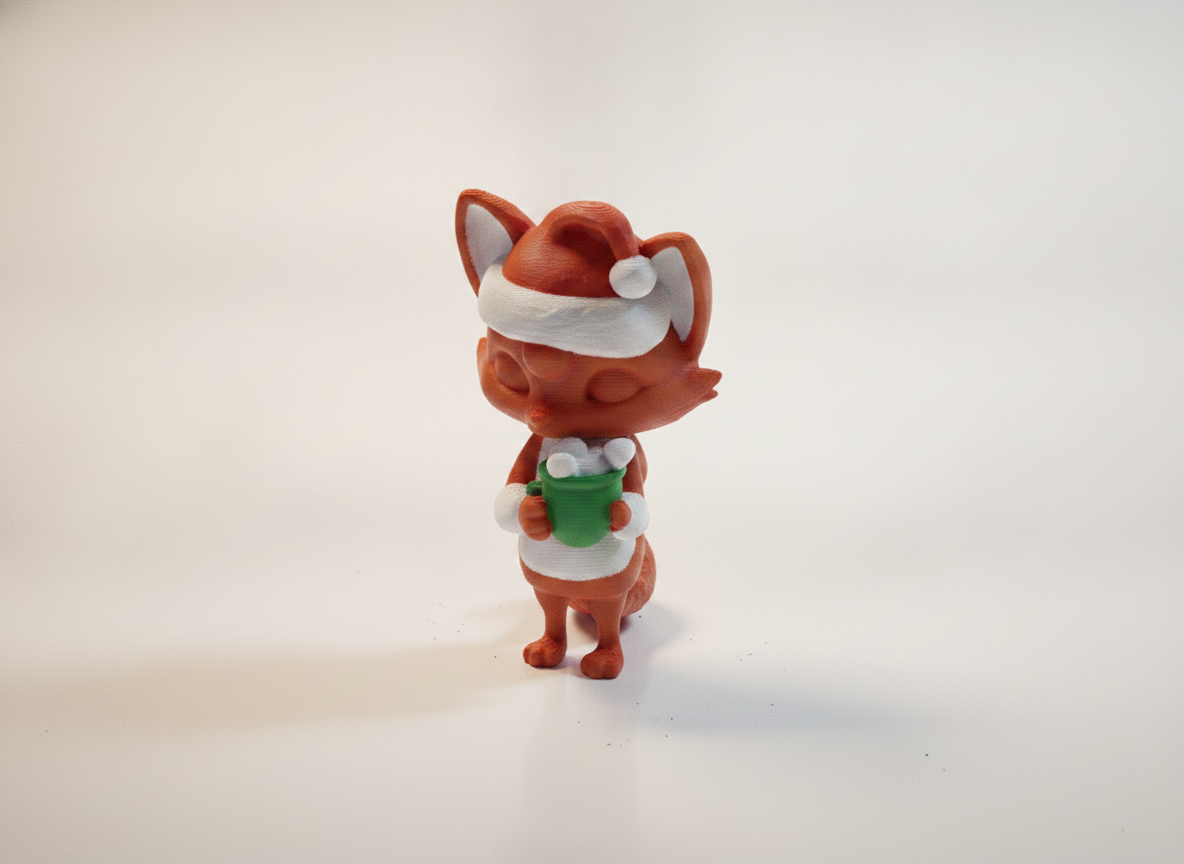 Christmas Chibi Fox